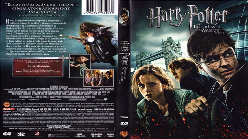 Harry Potter 7 Las Reliquias De La Muerte Parte 1 2010